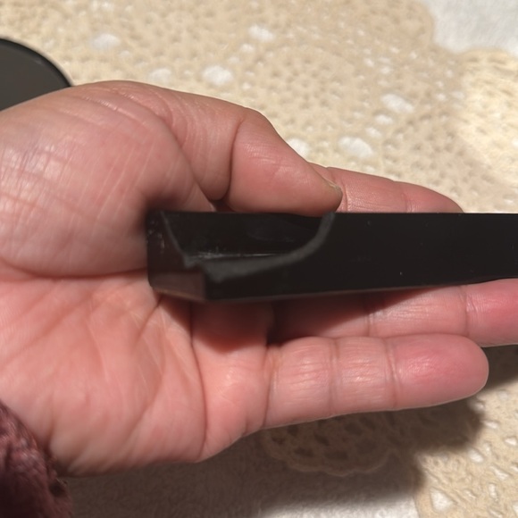 Vintage Otagiri Japan Nesting Double Hand Mirror Black Lacquer Bird Of Paradise - Picture 9 of 10